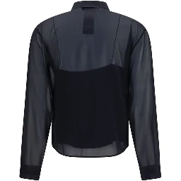 Black Silk Dress Shirt