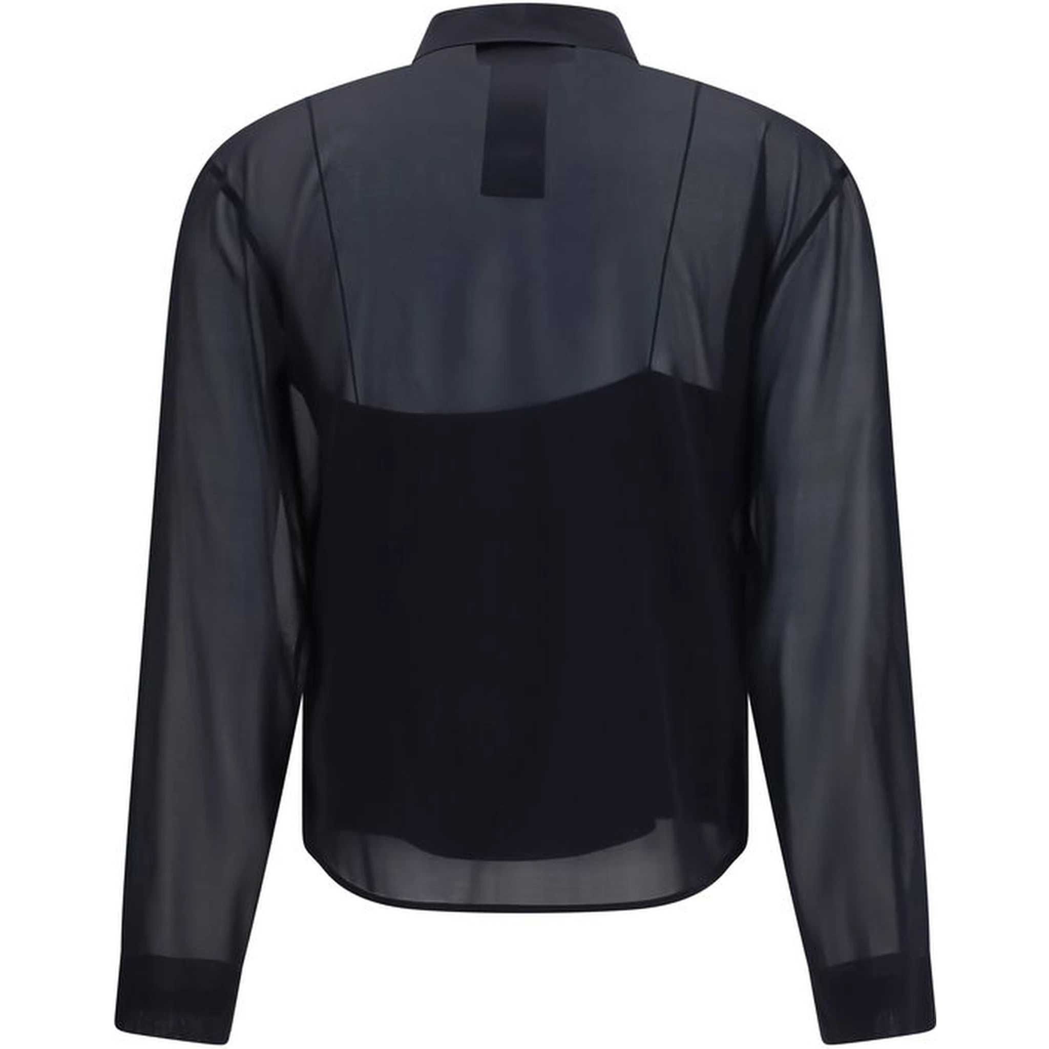 Black Silk Dress Shirt