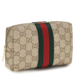 Beige Fabric Wallet