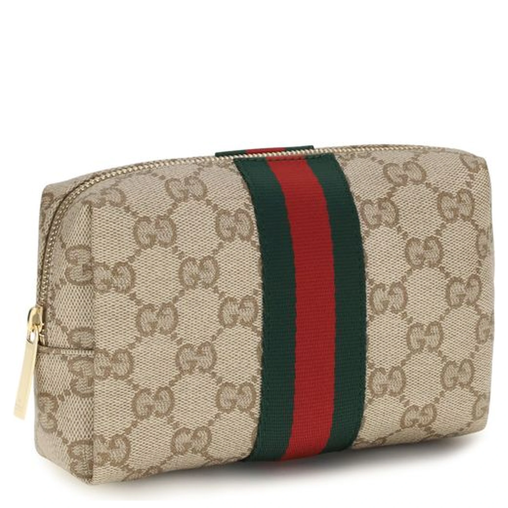 Beige Fabric Wallet