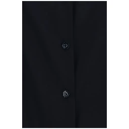 Black Silk Dress Shirt