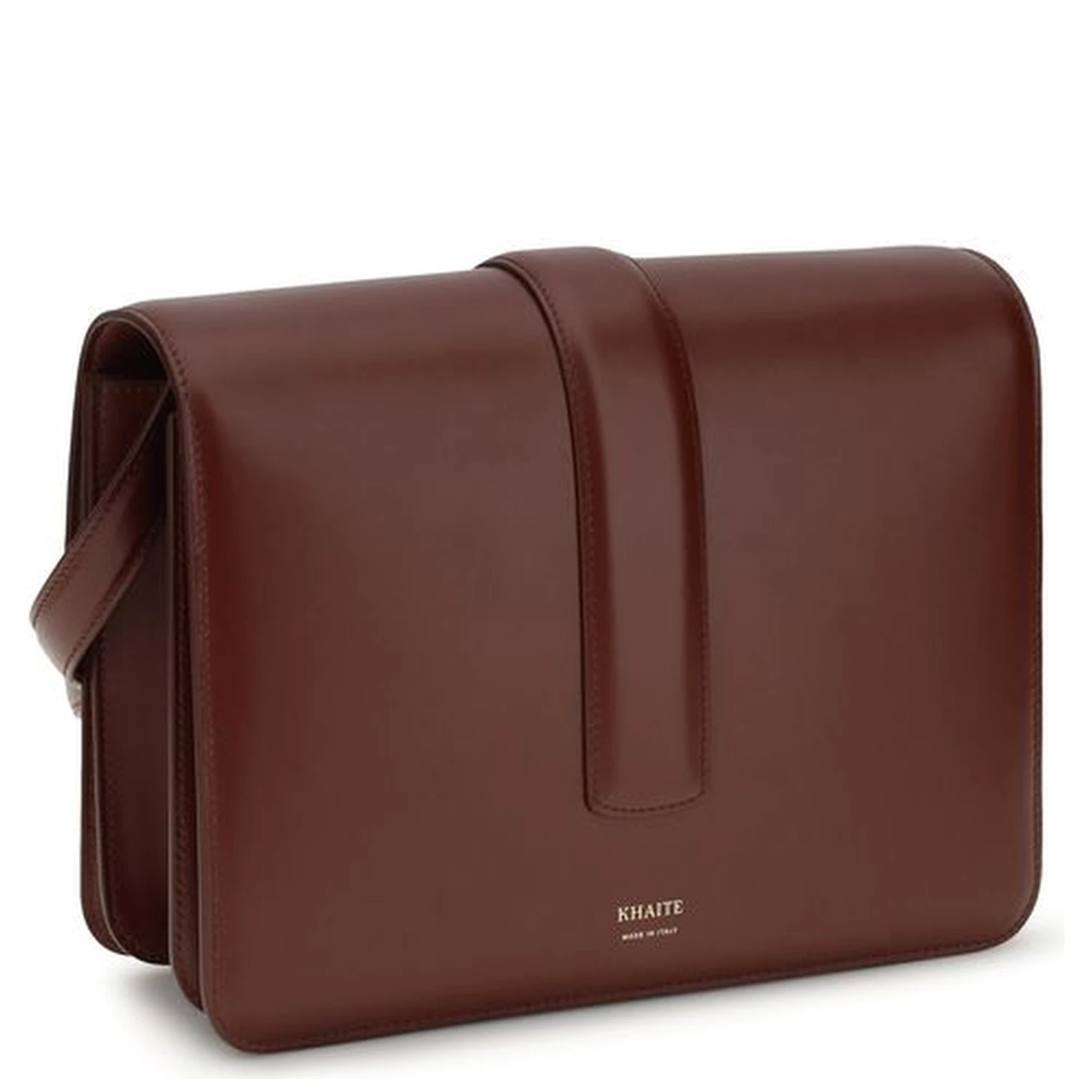 Bordeaux Calf Leather Bos Taurus Shoulder Bag