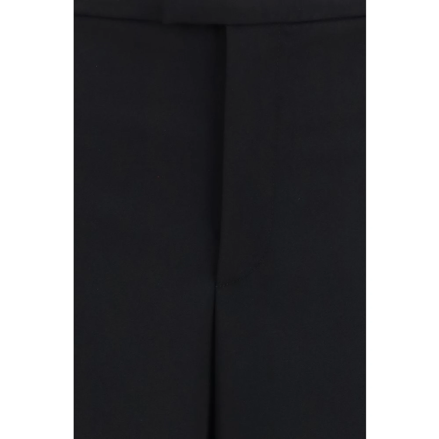Black Wool Oves Aries Casual Pants