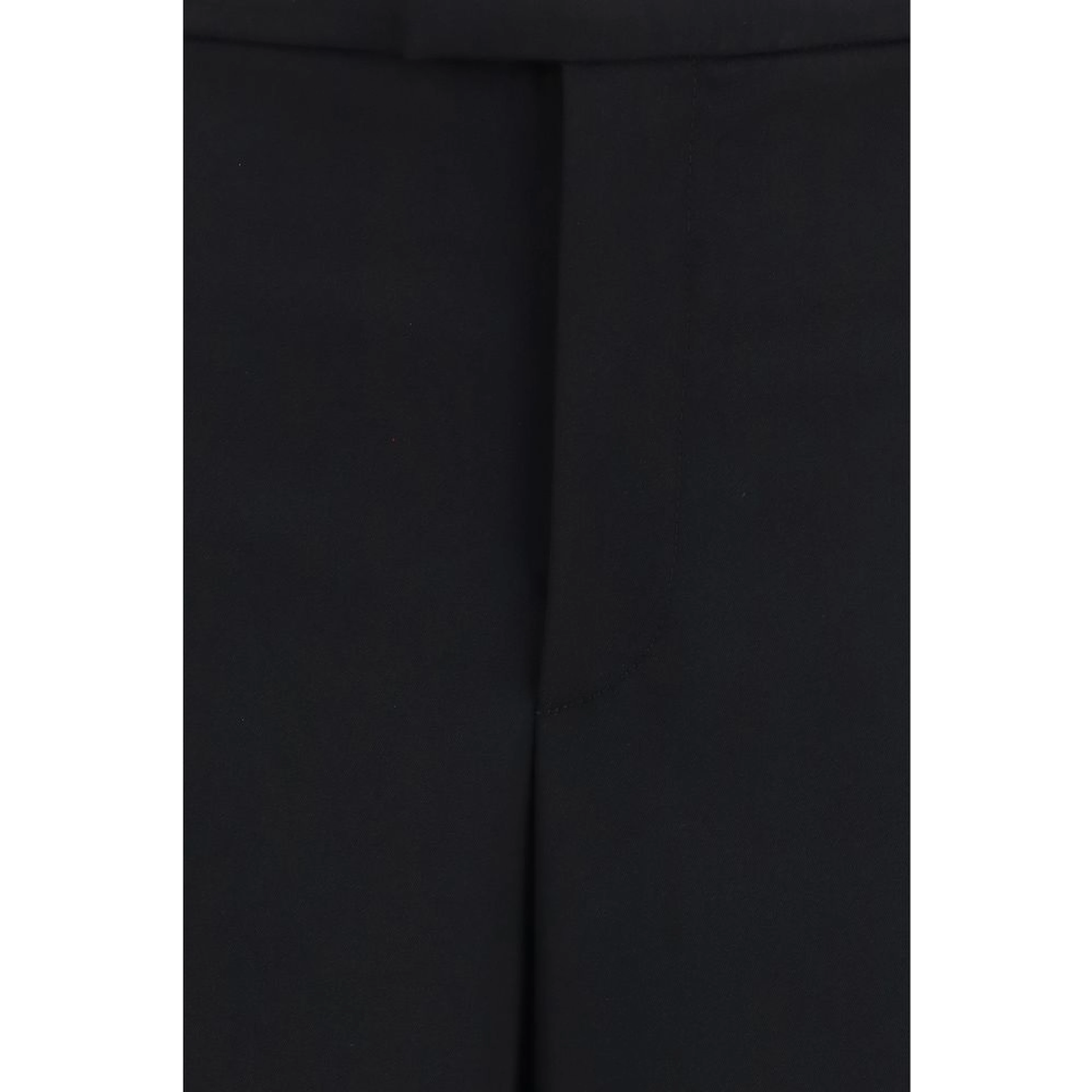 Black Wool Oves Aries Casual Pants