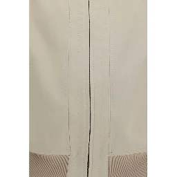 Beige Cotton Bomber