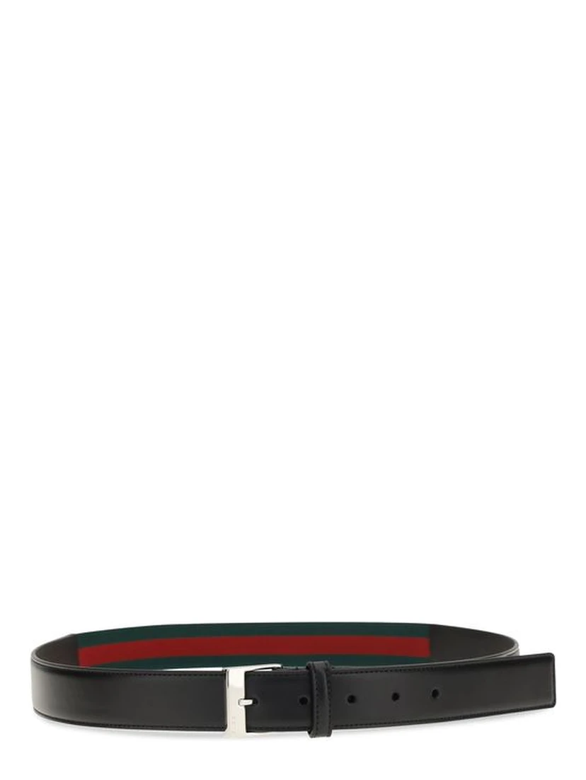 Black Calf Leather Bos Taurus Regular Belt
