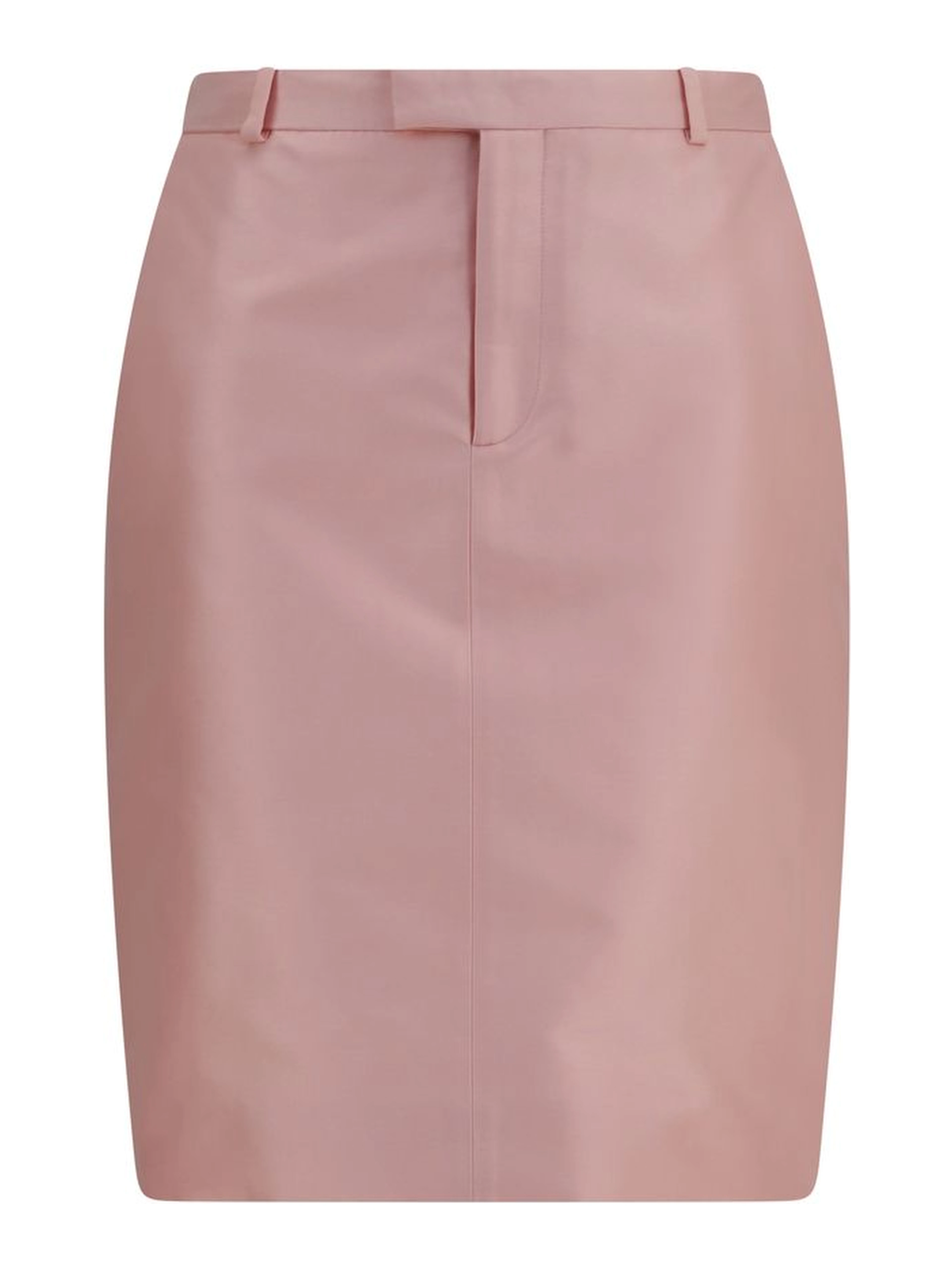 Multicolor Silk Mini Skirt