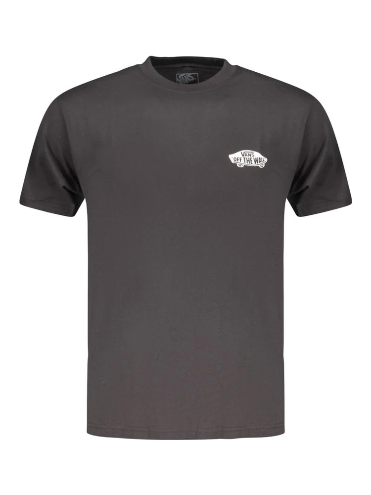 Black Cotton Men's T-Shirt
