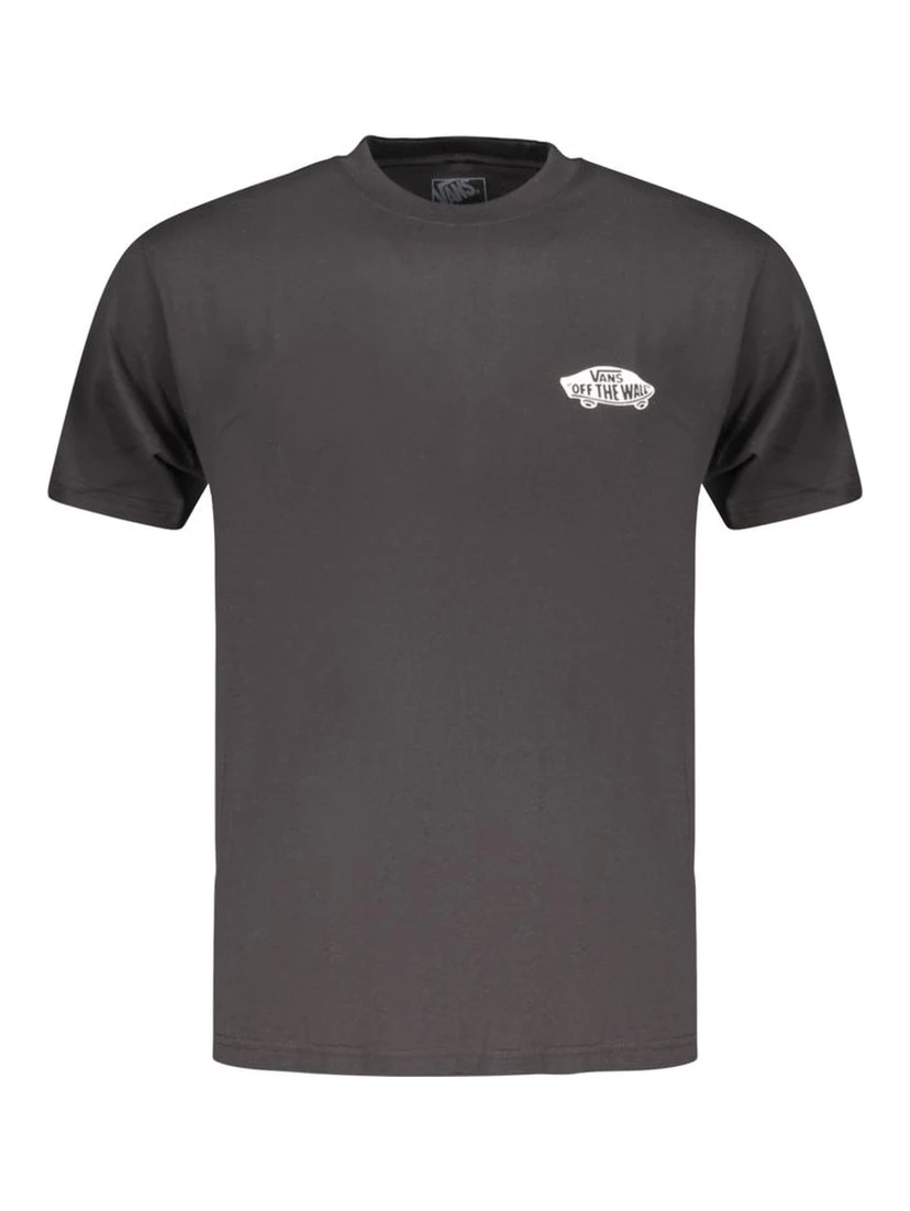 Black Cotton Men's T-Shirt