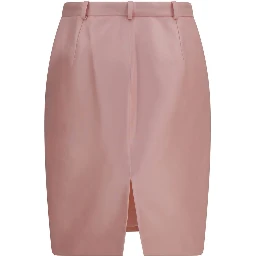 Multicolor Silk Mini Skirt