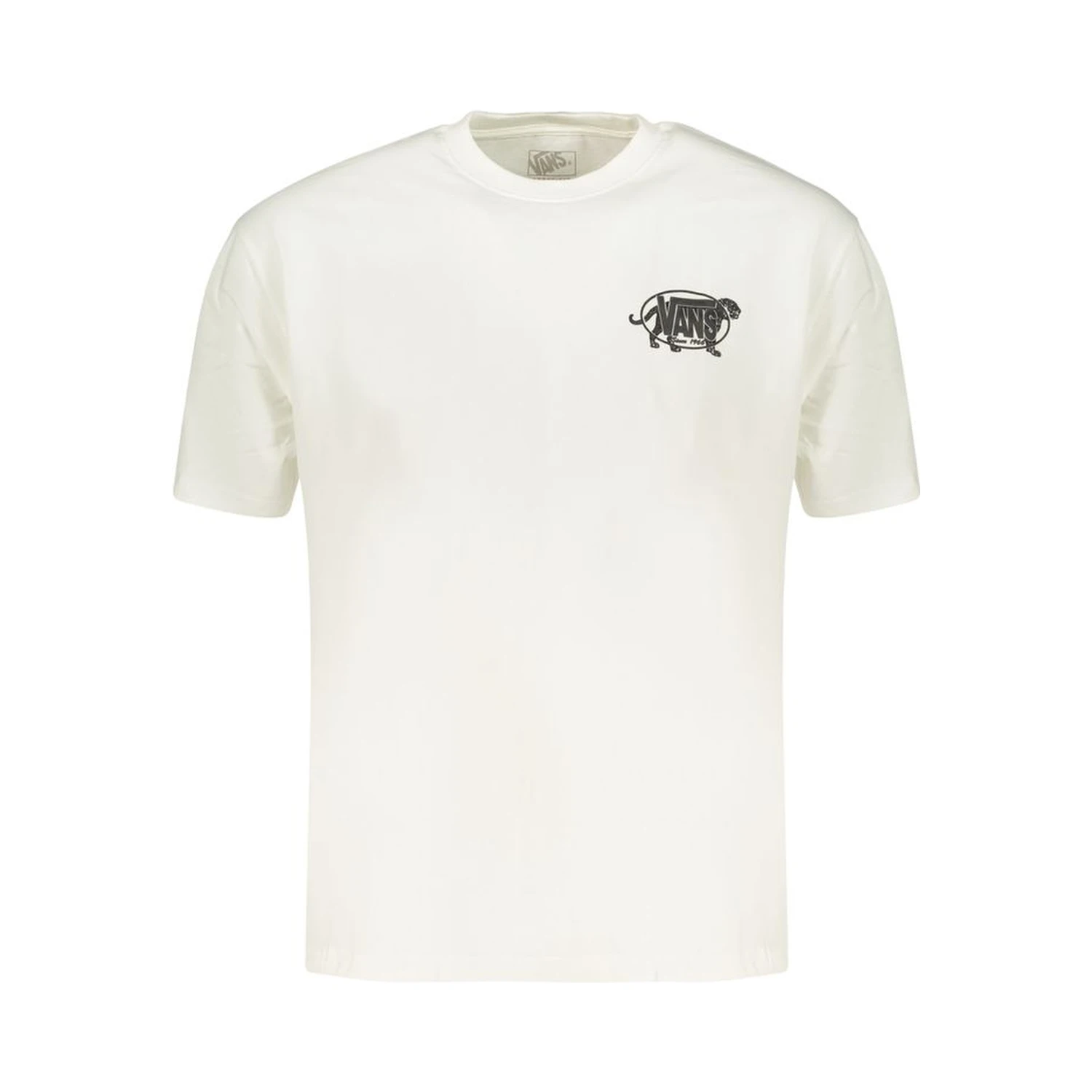 White Cotton Men's T-Shirt