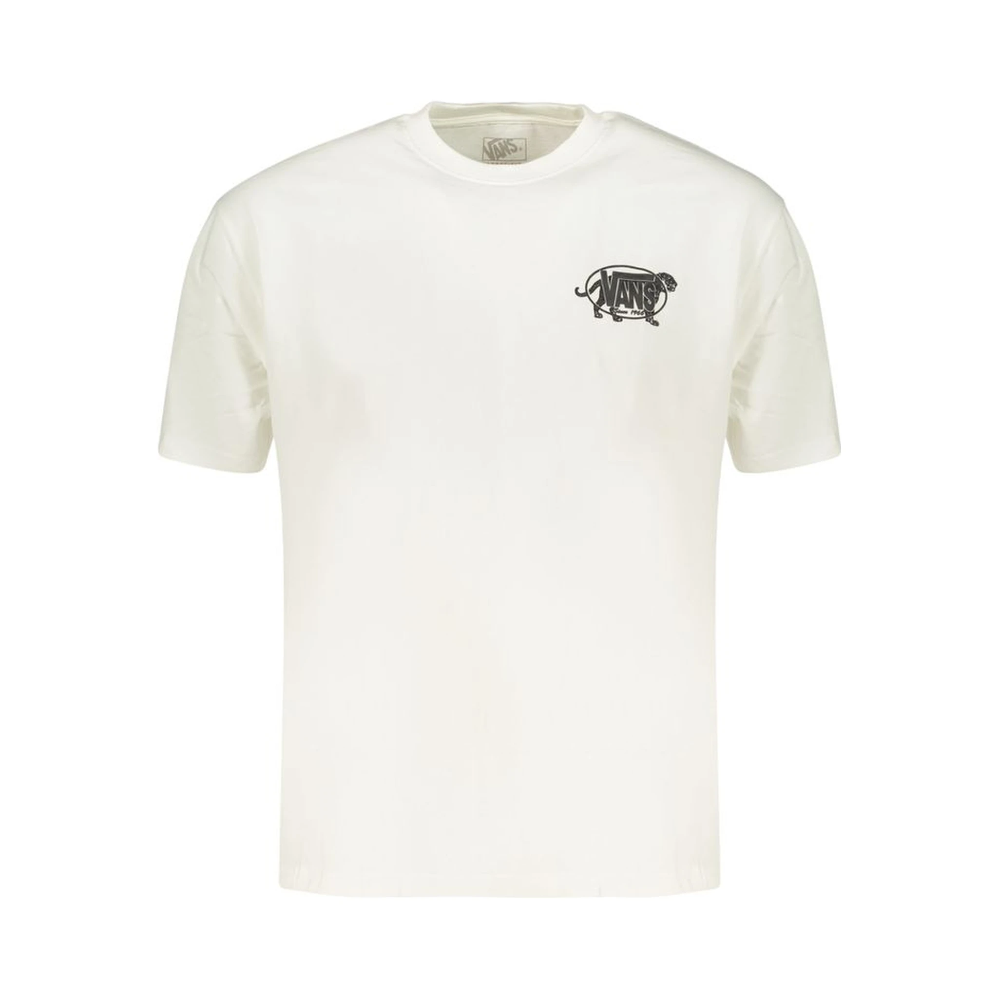 White Cotton Men's T-Shirt