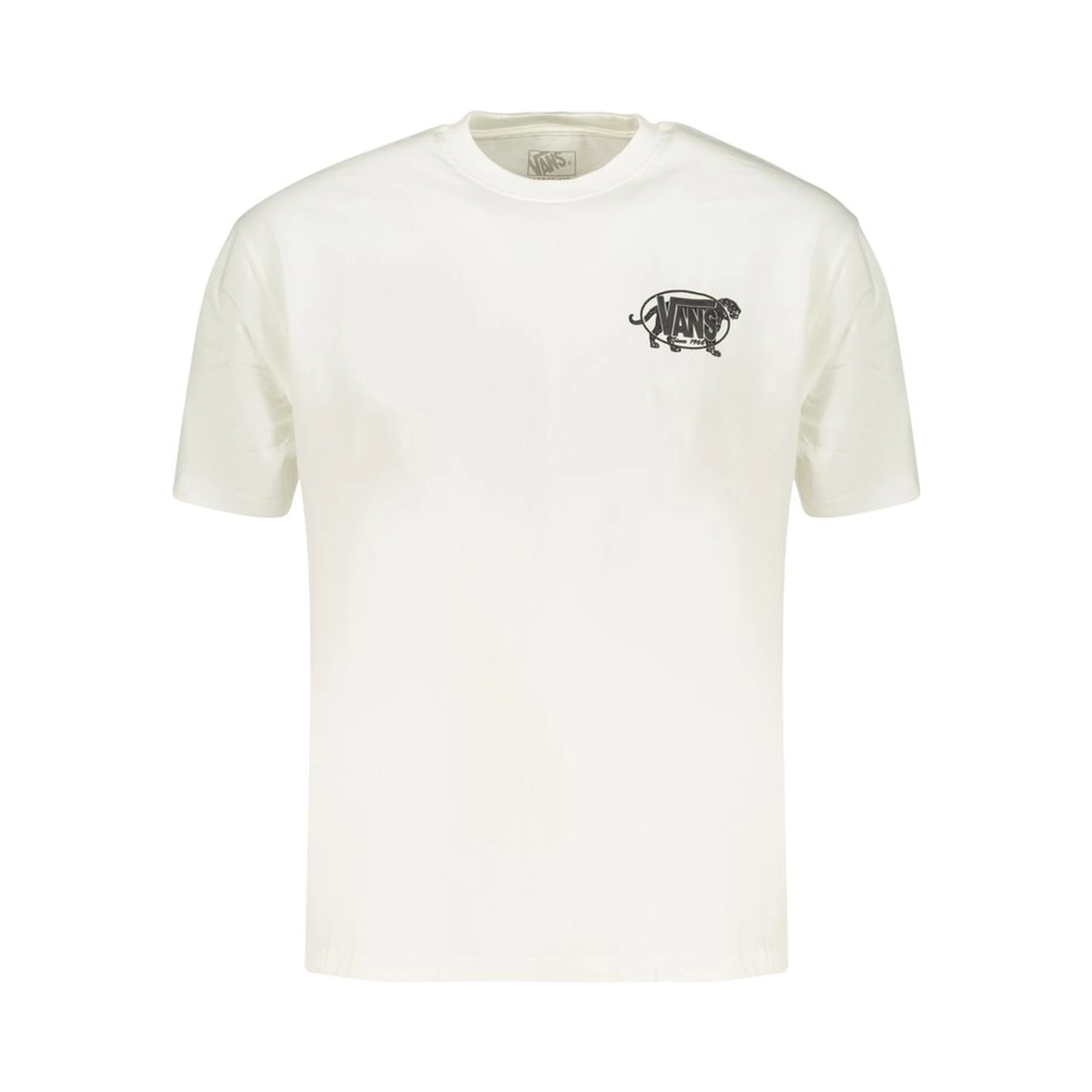 White Cotton Men's T-Shirt