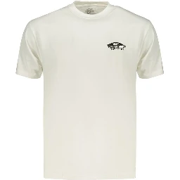 White Cotton Men's T-Shirt