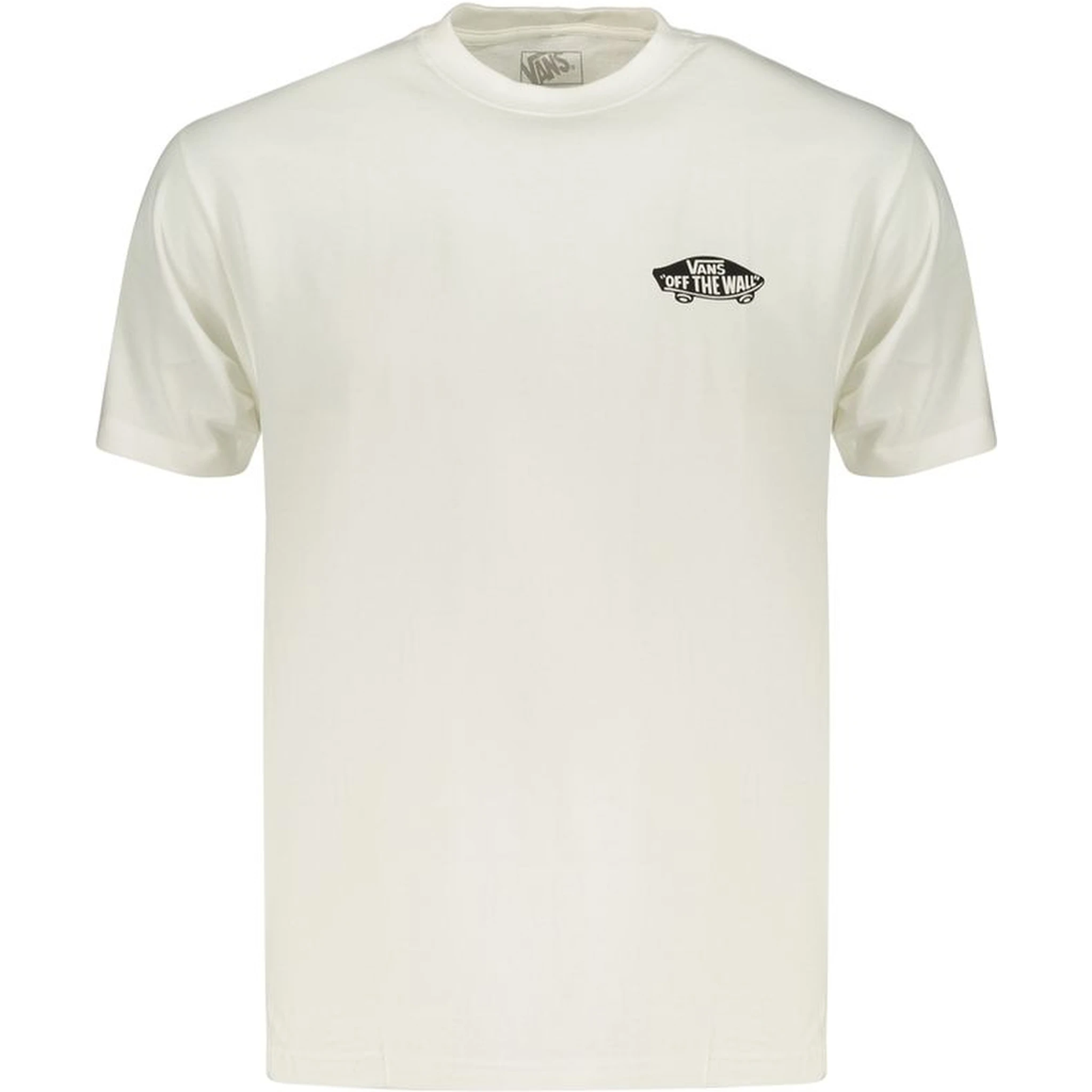 White Cotton Men's T-Shirt