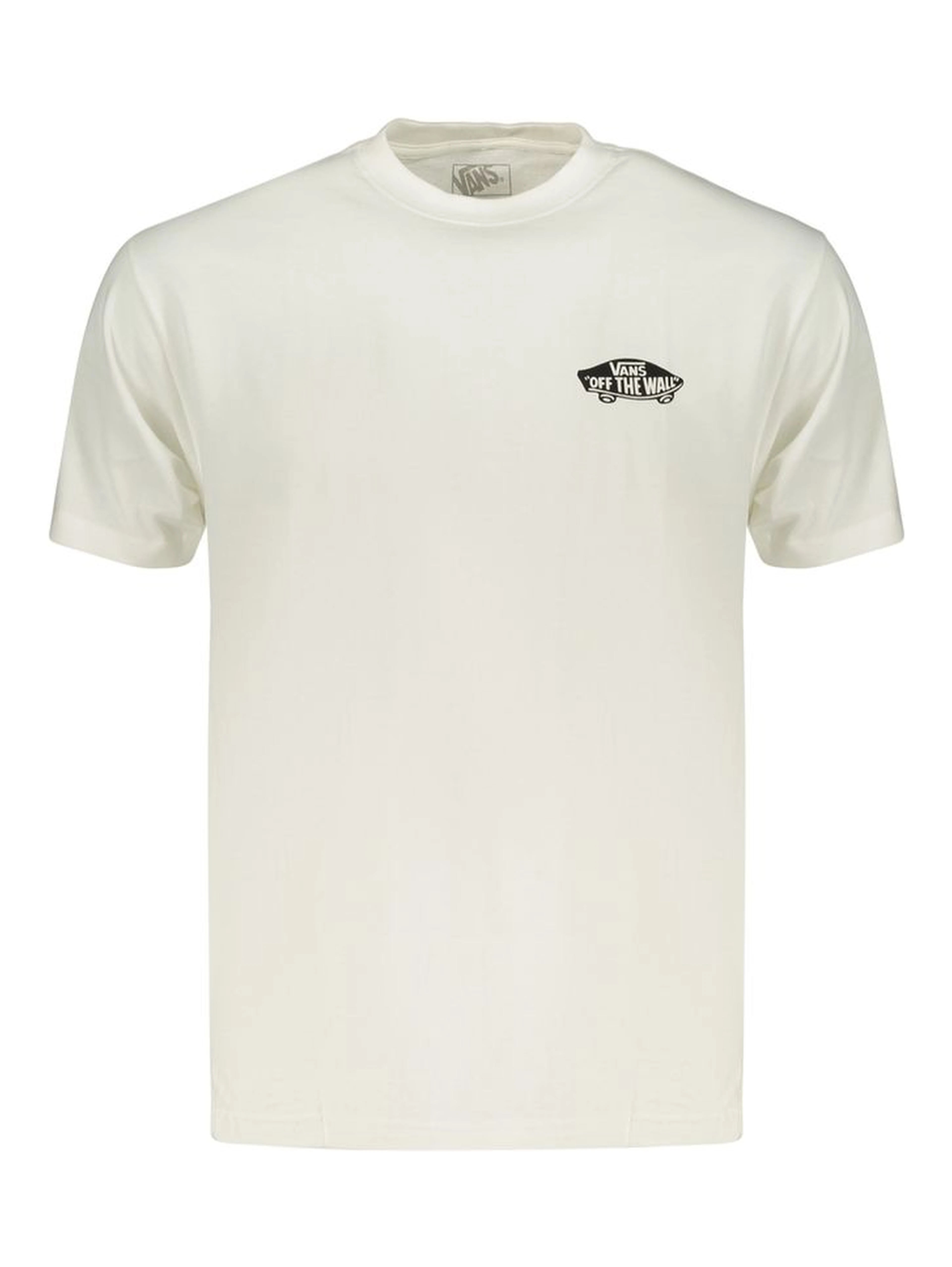 White Cotton Men's T-Shirt