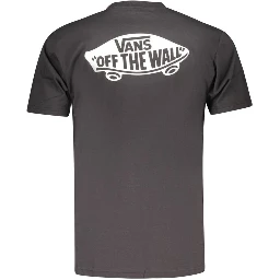 Black Cotton Men's T-Shirt