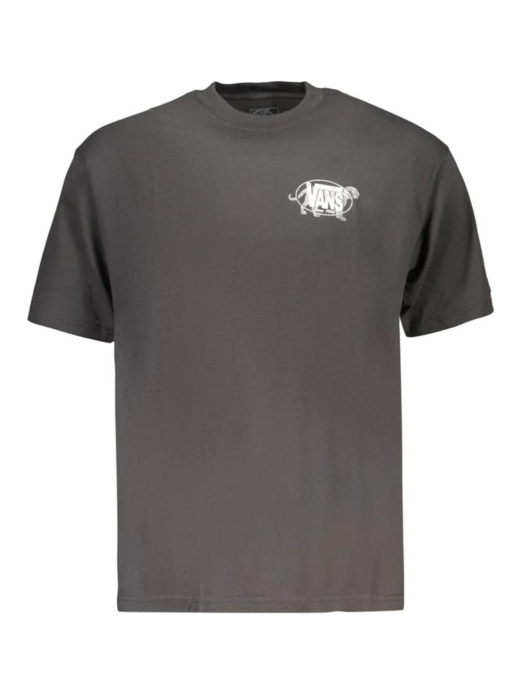 Black Cotton Men's T-Shirt