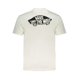 White Cotton Men's T-Shirt