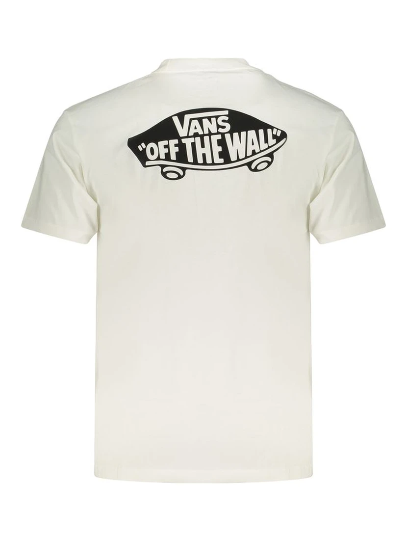 White Cotton Men's T-Shirt