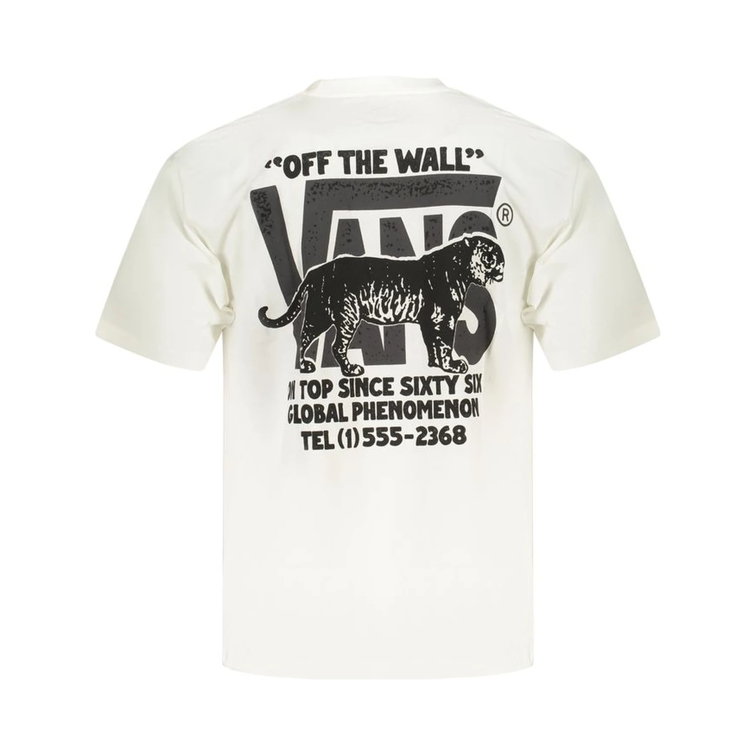 White Cotton Men's T-Shirt