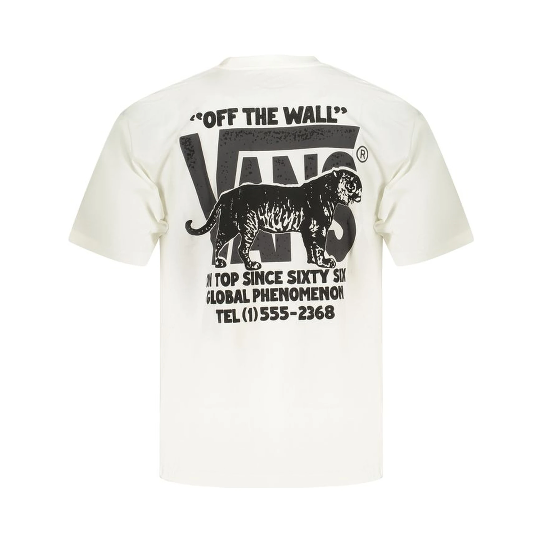 White Cotton Men's T-Shirt