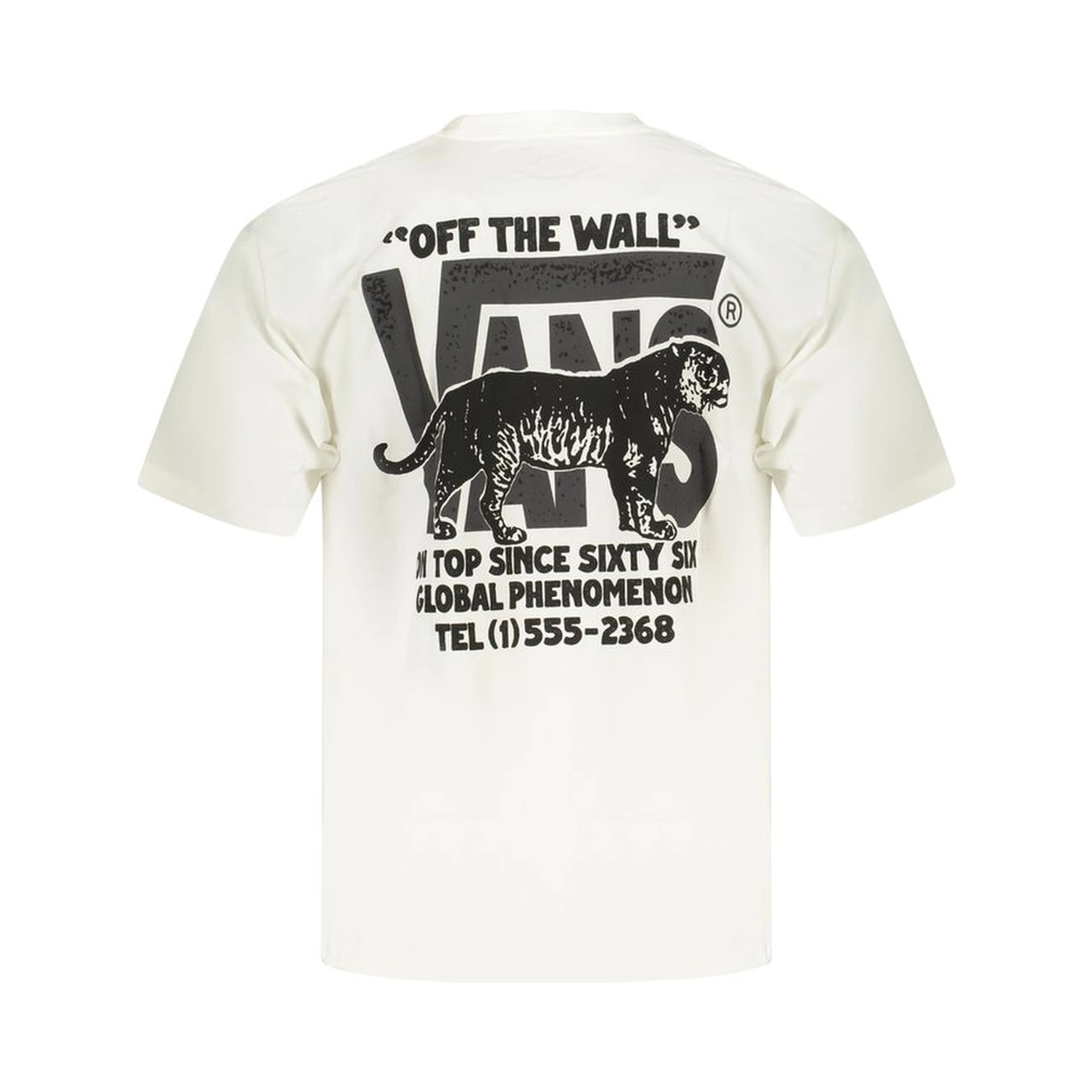 White Cotton Men's T-Shirt