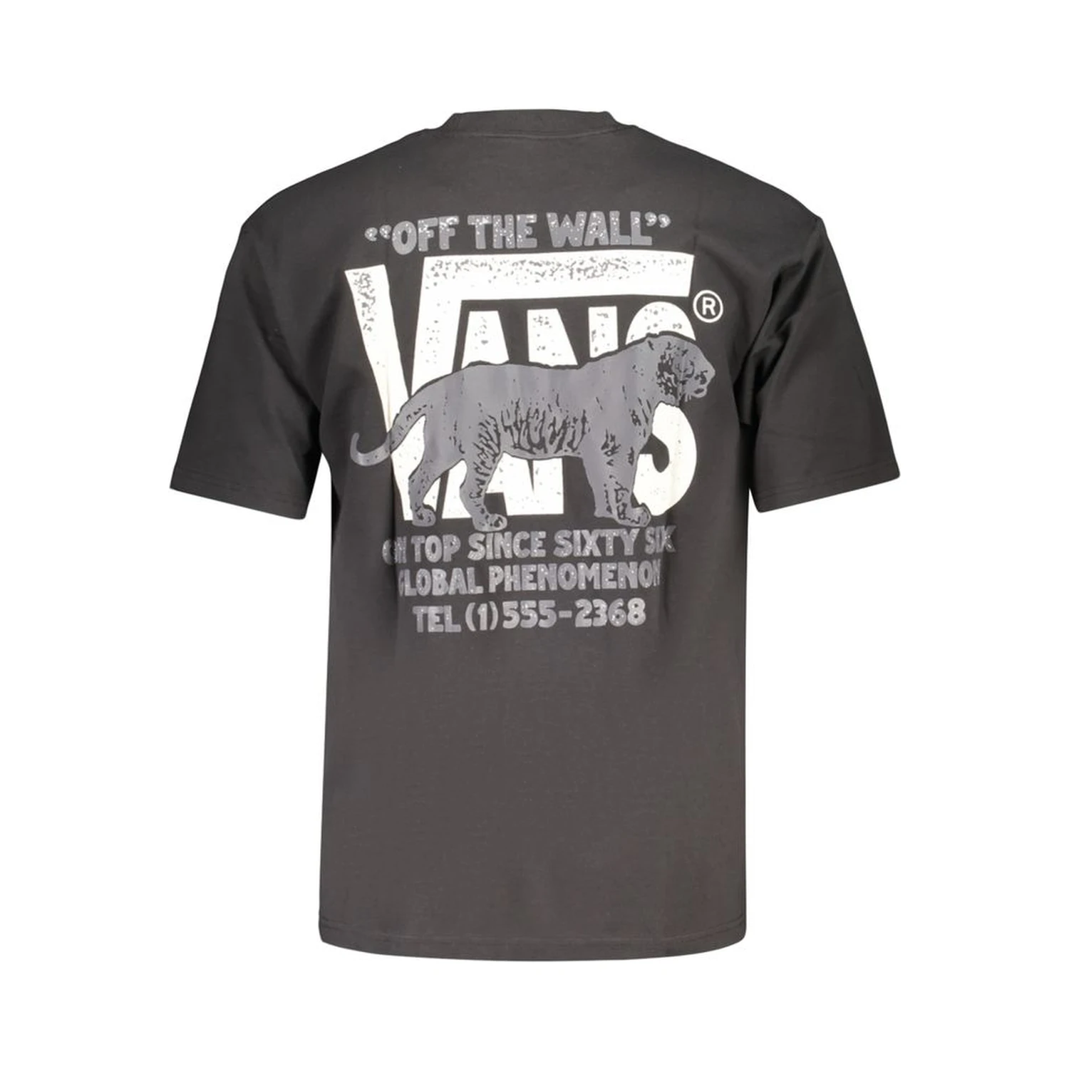 Black Cotton Men's T-Shirt