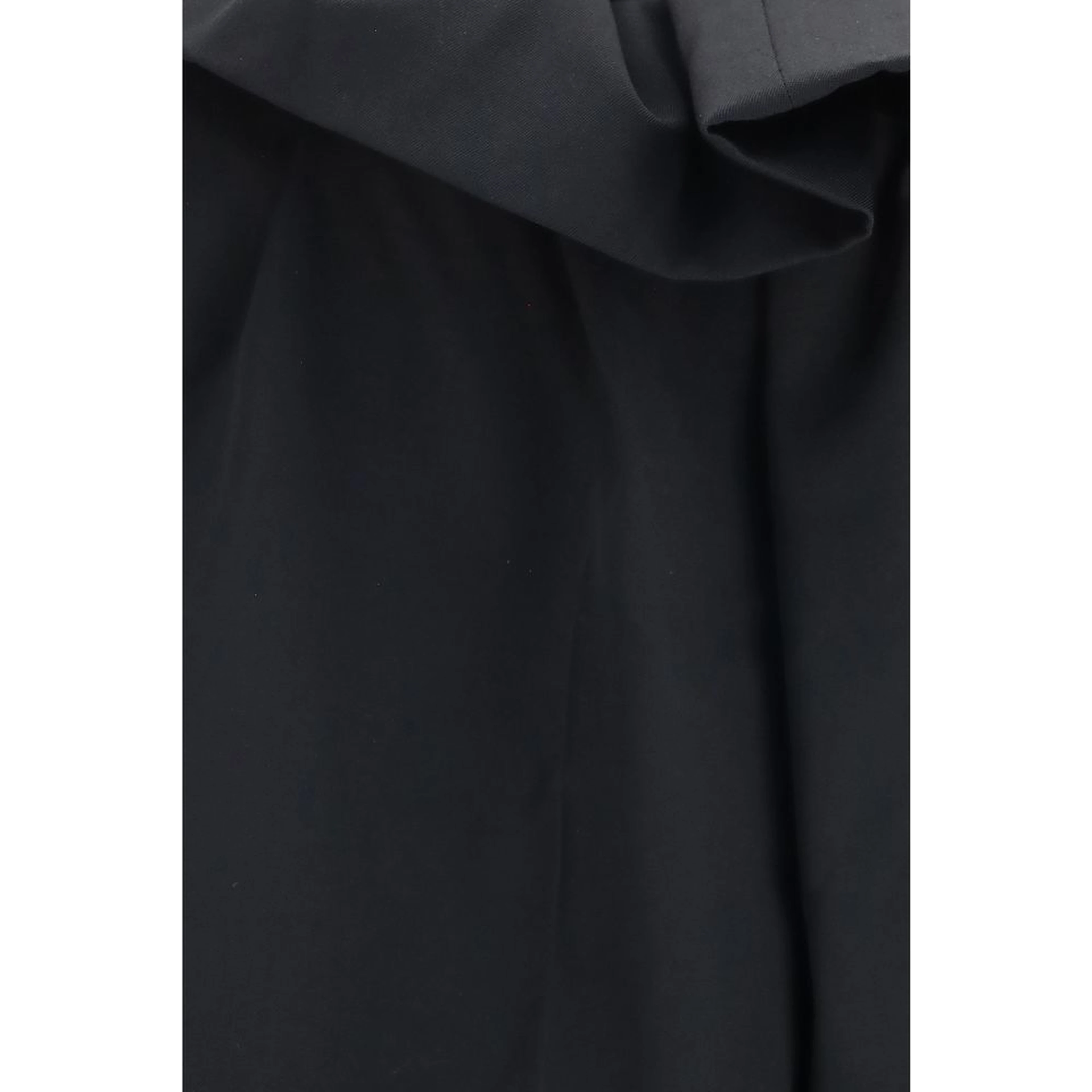 Black Wool Oves Aries Casual Pants