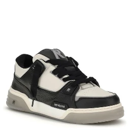 Multicolor Calf Leather Bos Taurus Low Top Sneakers