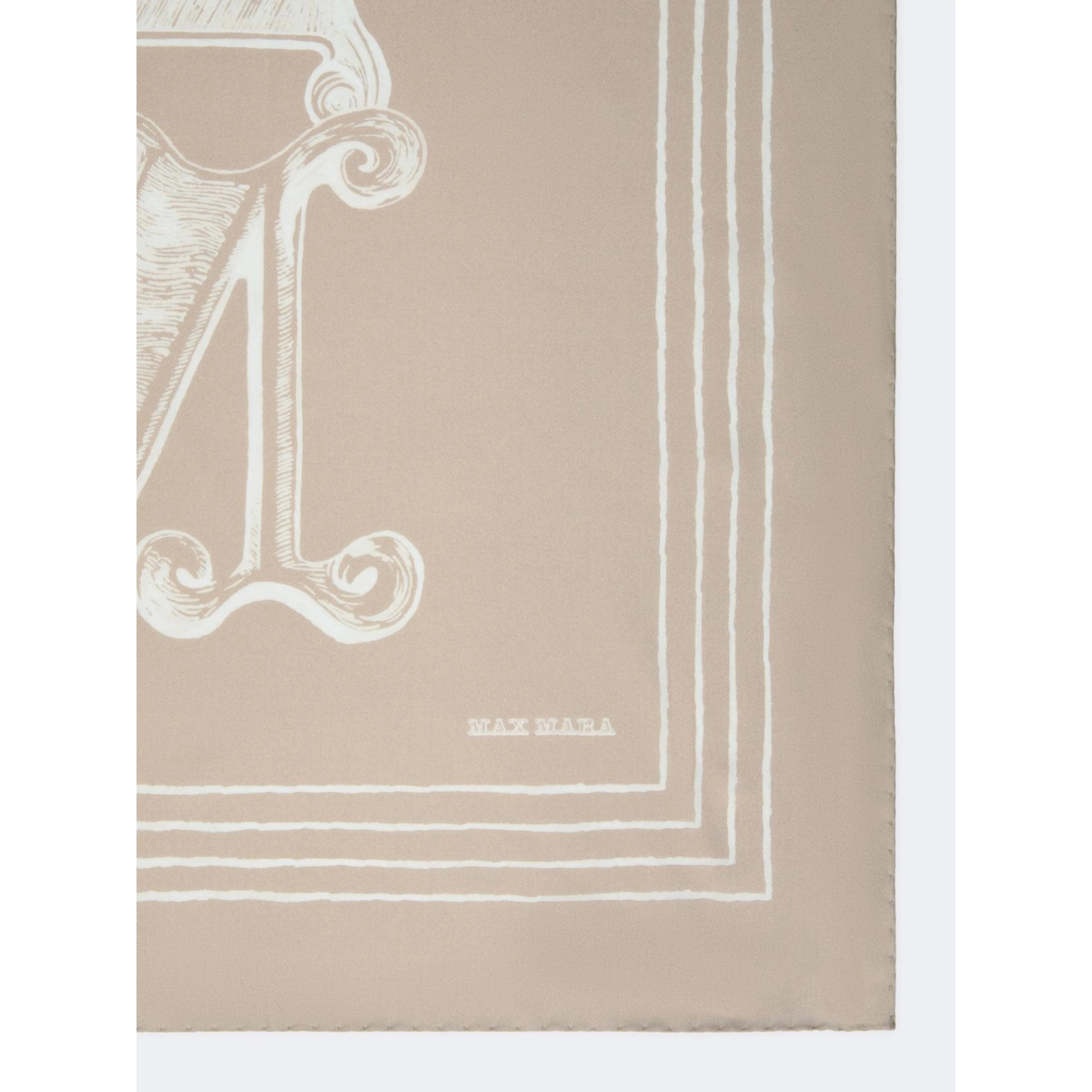 MAX MARA MXACARRE90W scarf