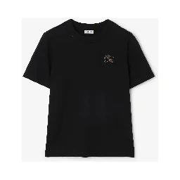 Cotton t-shirt with Knight Check