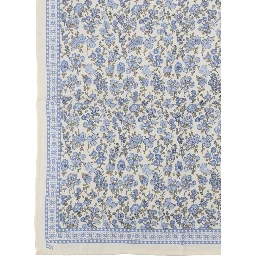 foulard soie & coton imprime