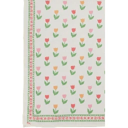 foulard soie & coton imprime