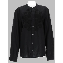 embroidered linen shirt