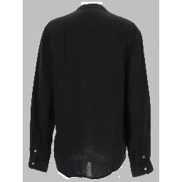 embroidered linen shirt