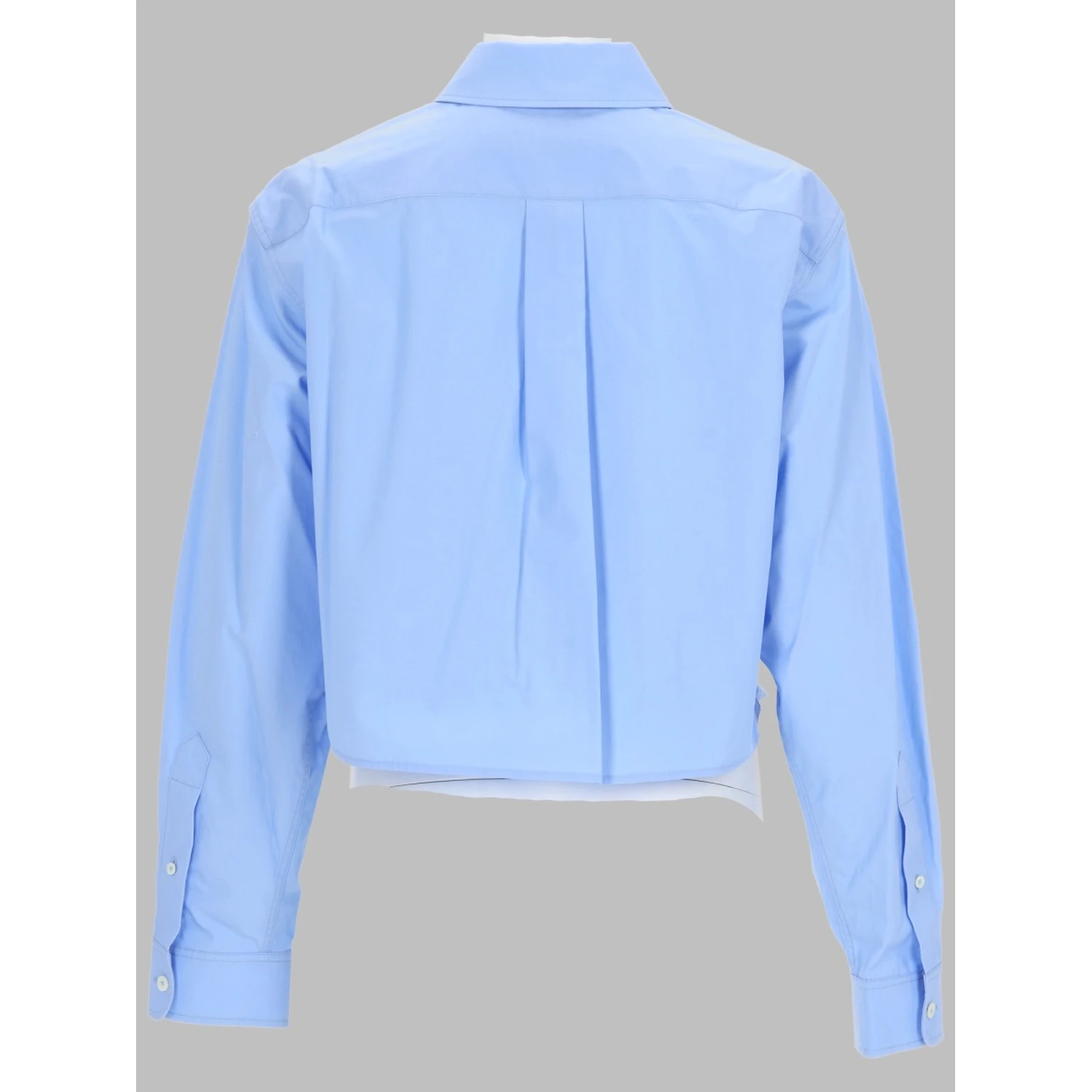CAMICIA CROP CON LOGO