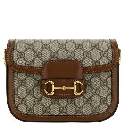 Brown Polyethylene Handbag
