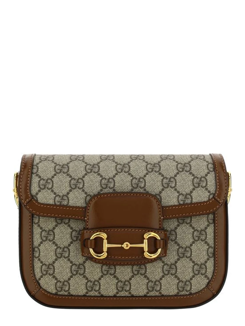 Brown Polyethylene Handbag