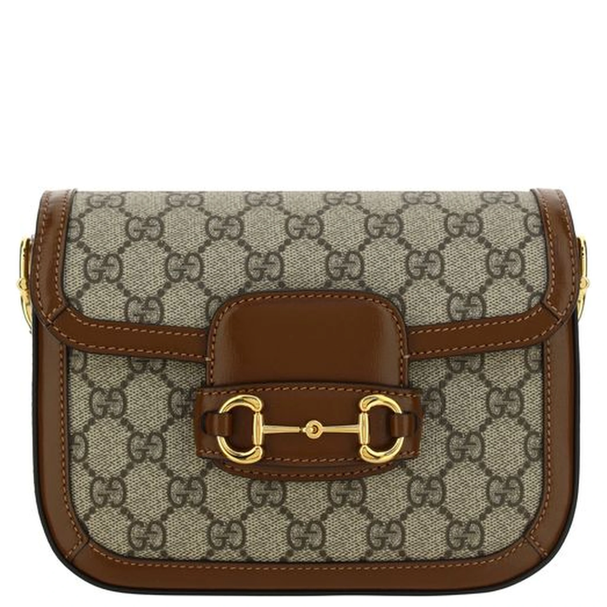 Brown Polyethylene Handbag