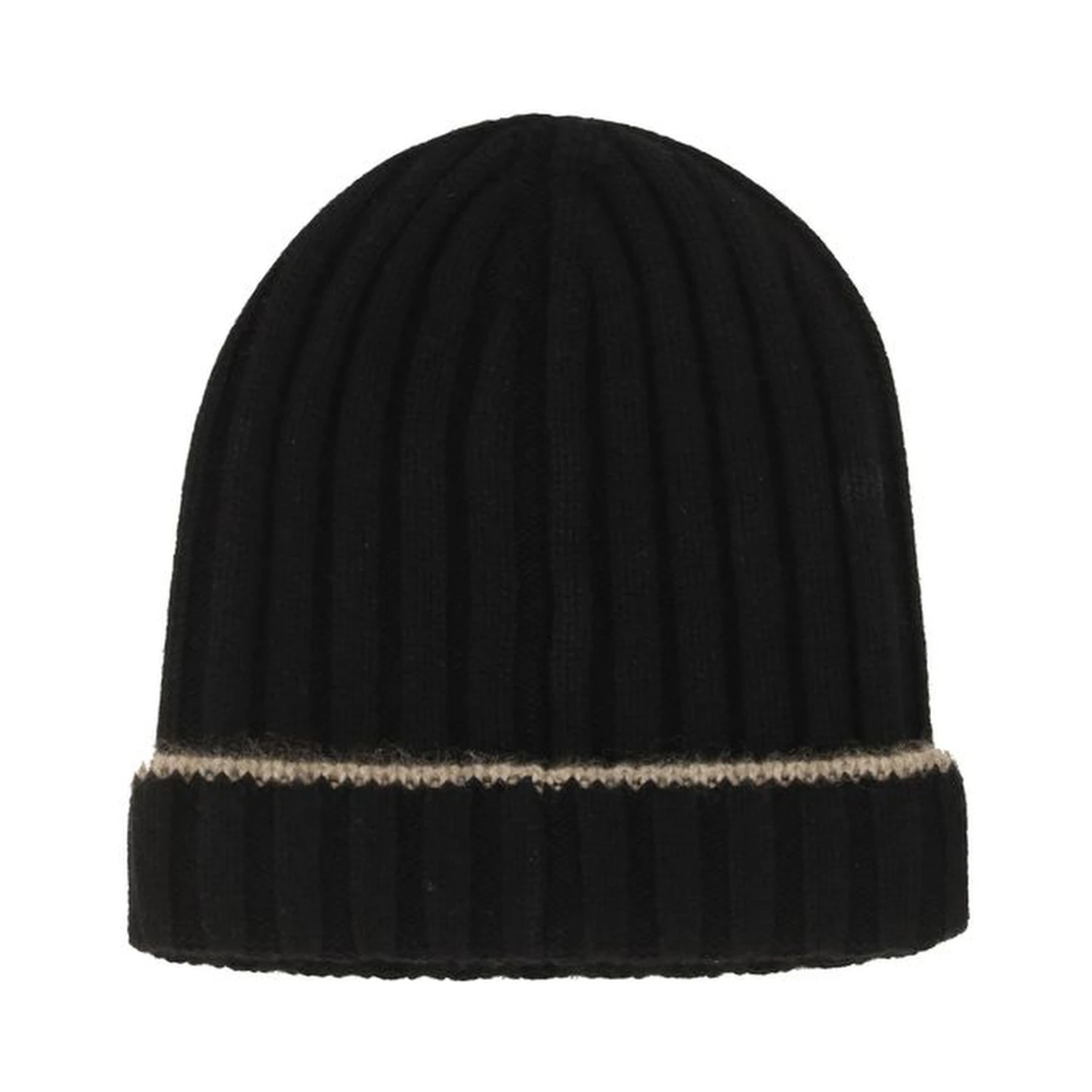 Black Cashmere Beanie