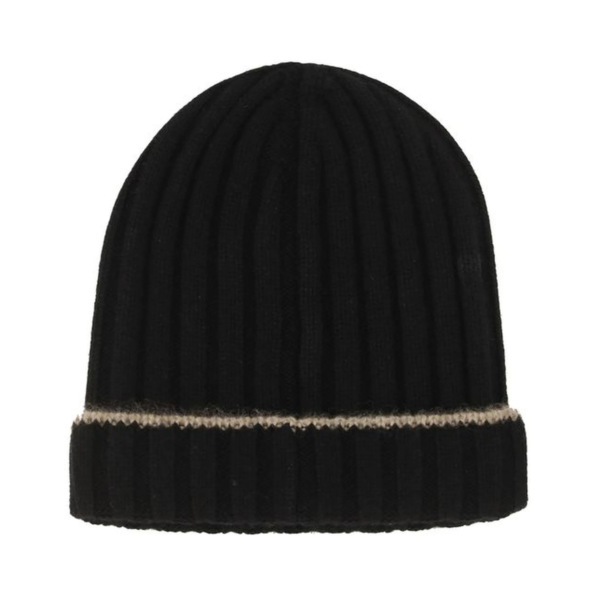 Black Cashmere Beanie