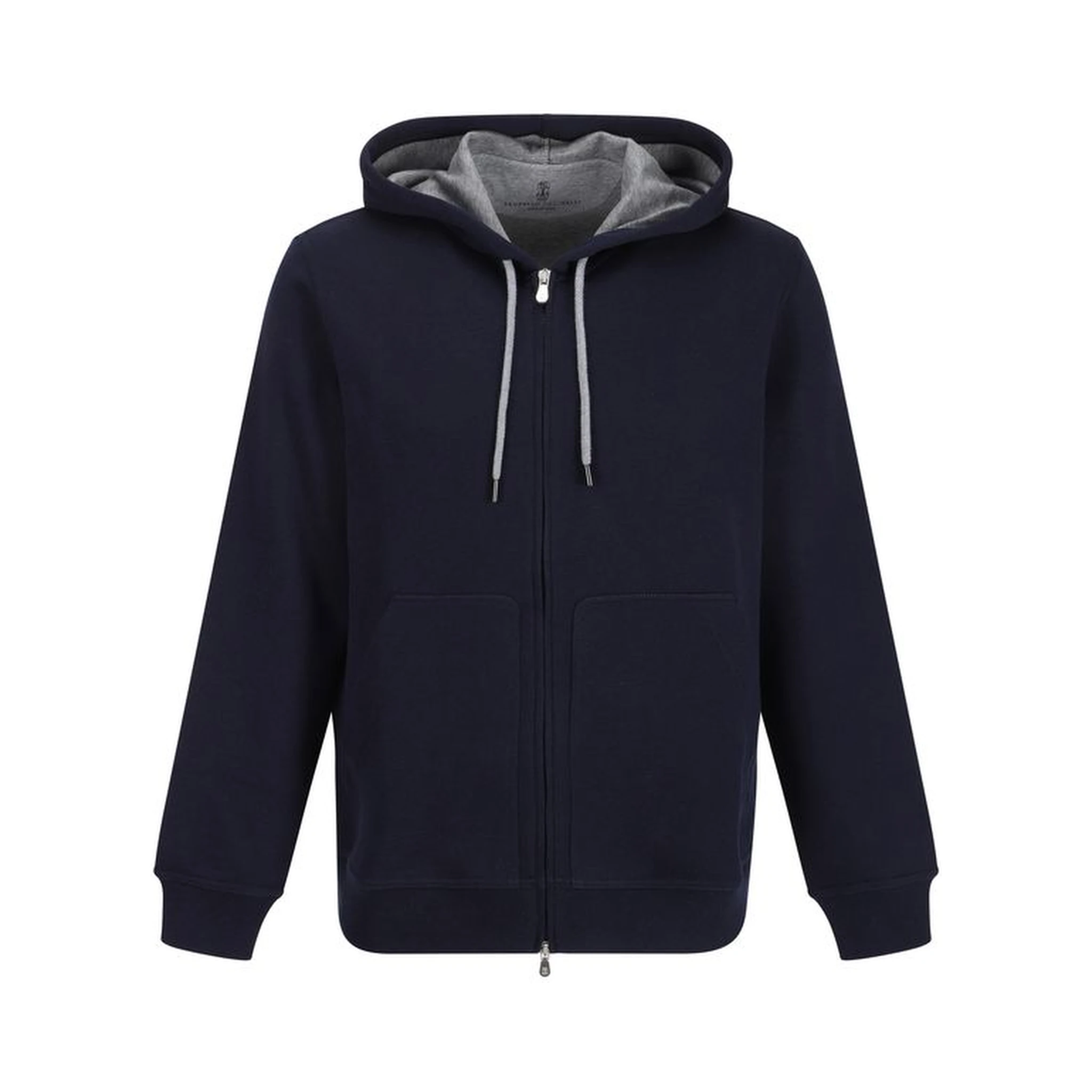 Blue Cotton Sweatshirt