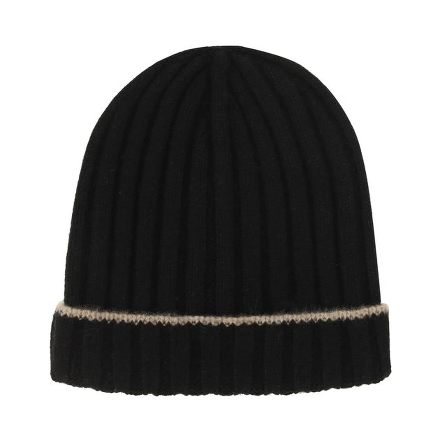 Black Cashmere Beanie