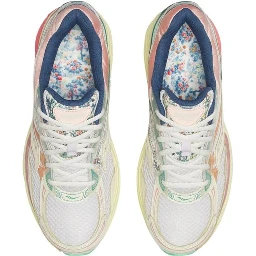Beige Synthetic Athletic Sneakers