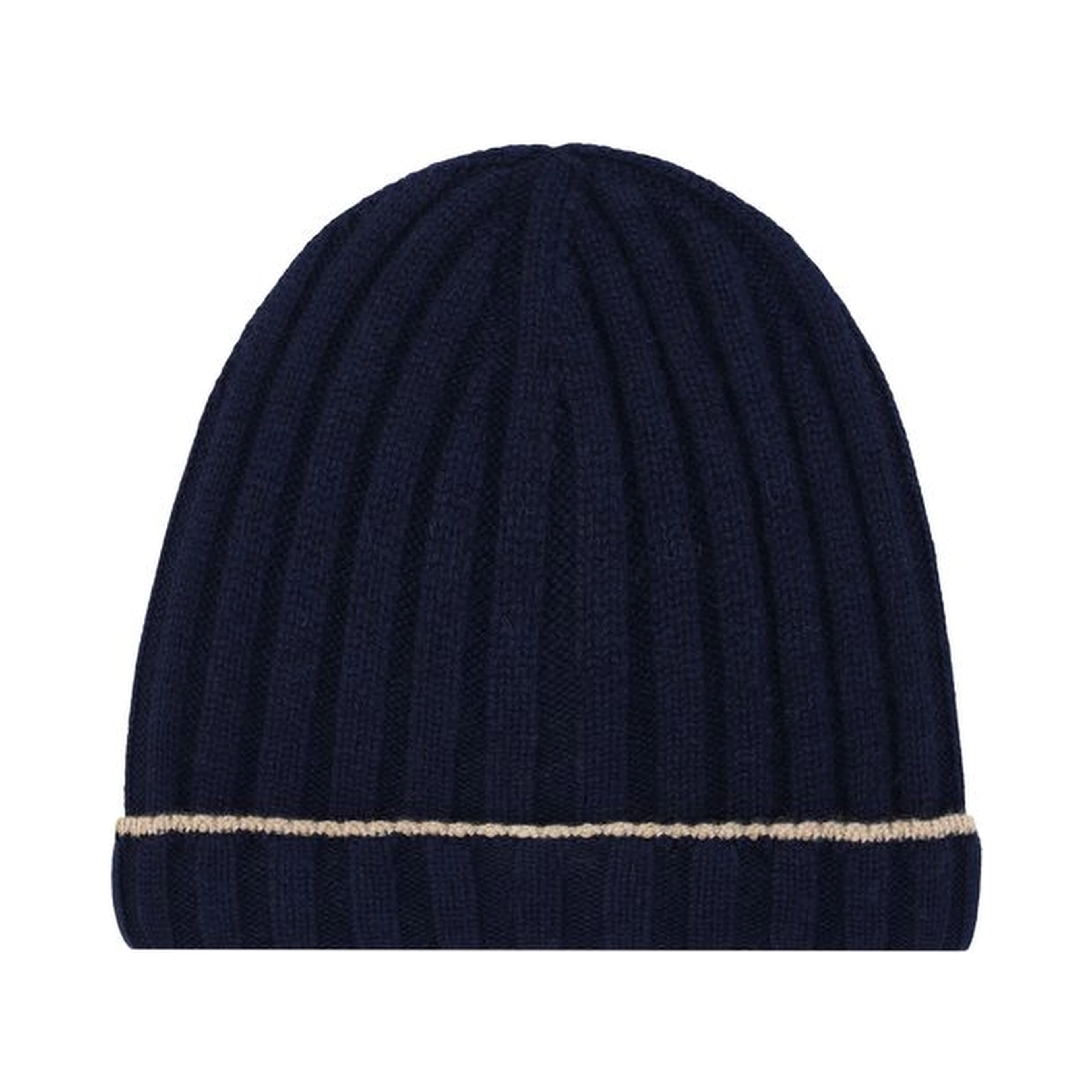 Blue Cashmere Beanie