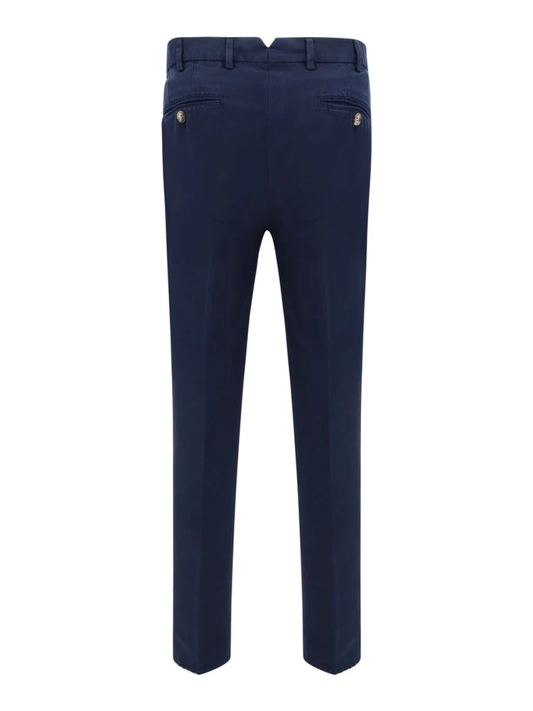Blue Cotton Casual Pants alternative