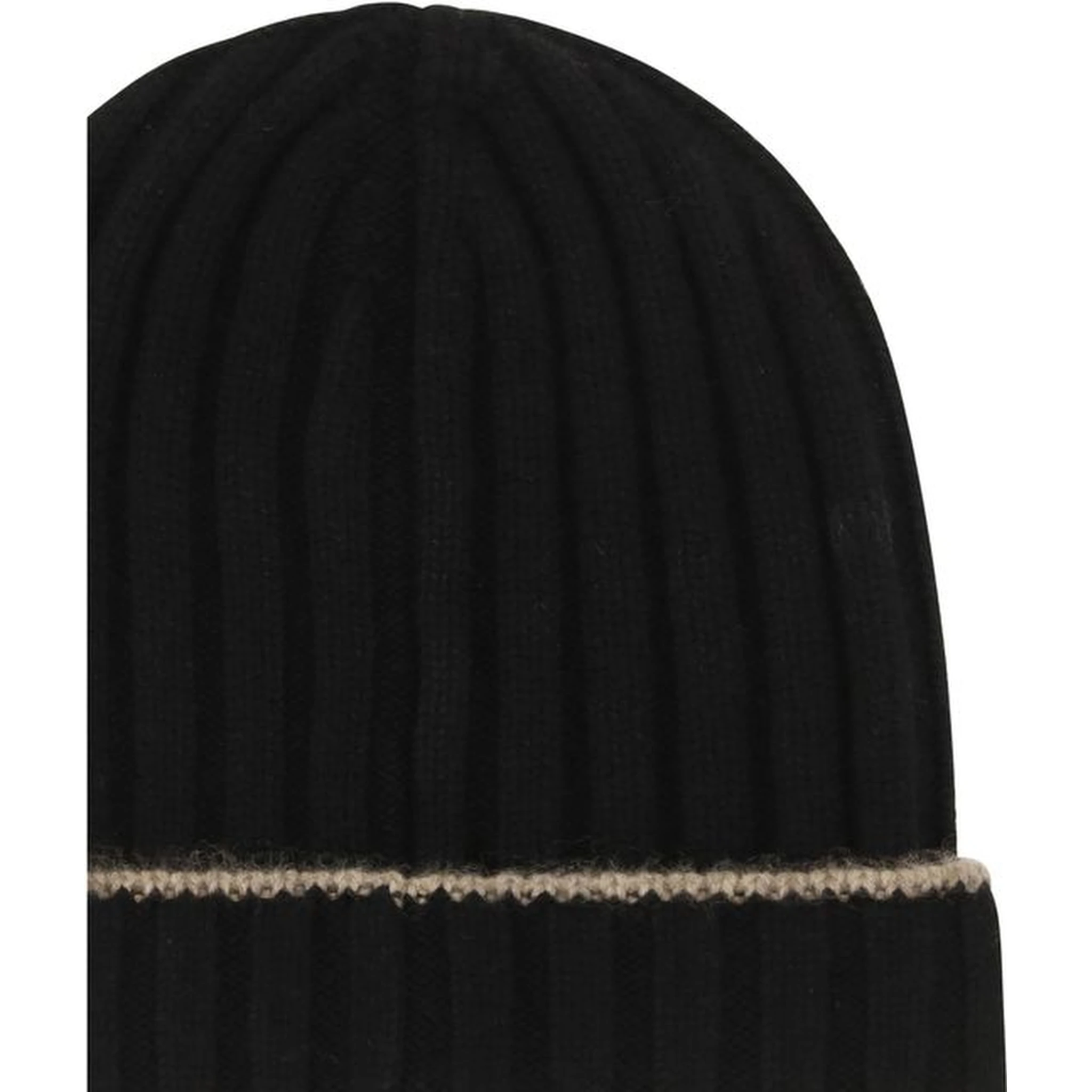 Black Cashmere Beanie