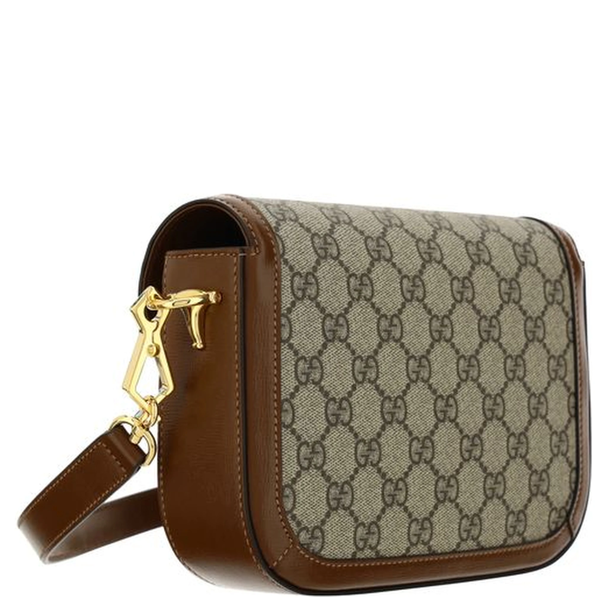 Brown Polyethylene Handbag