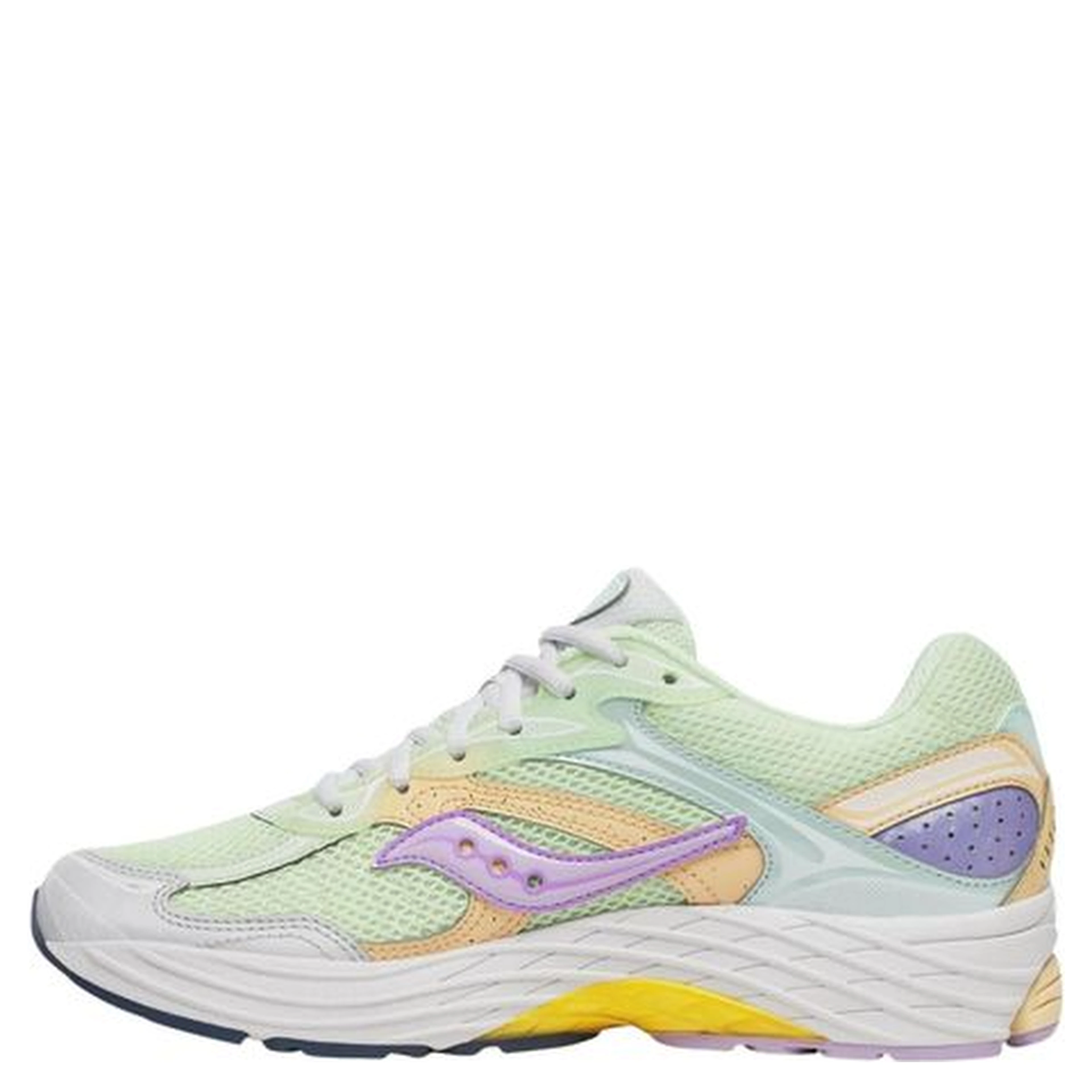 Green Synthetic Athletic Sneakers